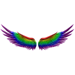 Rainbow Wings of Immortality