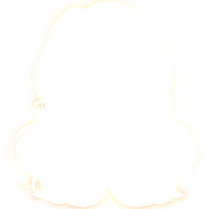 GLOWING/EMISSIVE Sabrina hair