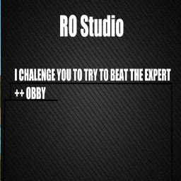 Ro studio I Expert ++ Obby