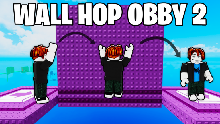 IMPOSSIBLE Wall Hop Obby 2 screenshot 3