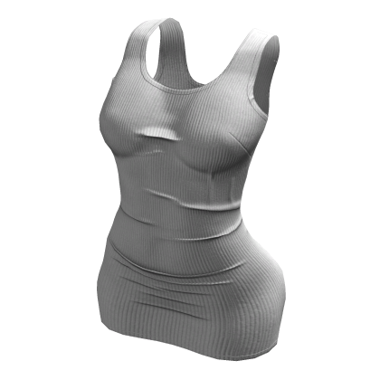 ☆ White Knit Tight Dress thumbnail