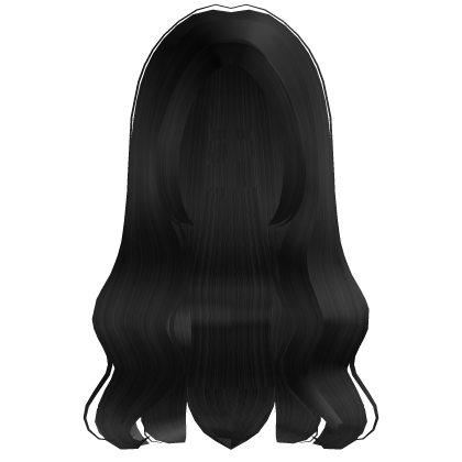 Black Long Wavy Celebrity Hair