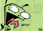 Girs hangout to eat waffles and tacos!!! <3