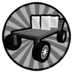 Bed Car Roblox badge thumbnail
