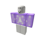 Lilac Christmas Snow Jumper