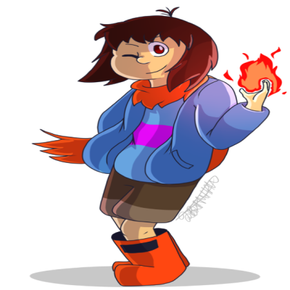 EnderTale Frisk (Not My Art) Roblox decal
