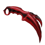 DUAL KARAMBIT: RED
