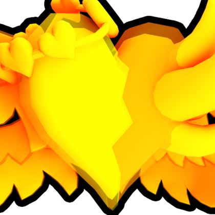 Gold Duality Heart