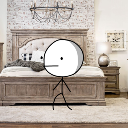 Walk around your bedroom for no reason simulator