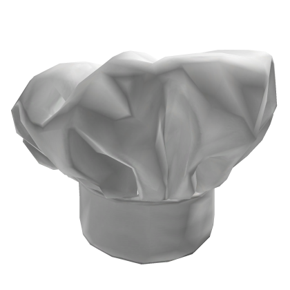 White Classic Chef Cook Hat Roblox item
