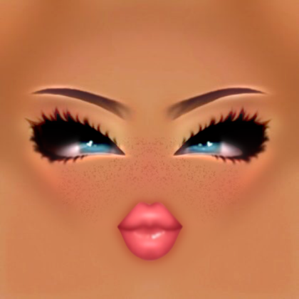 gyaru blue Roblox decal