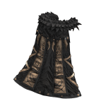 Skeletal Crestveil Cape 