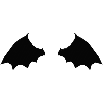 mini black devil wings