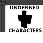 Undefined Characters