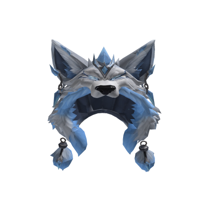 Frost Wolf Hood Roblox item