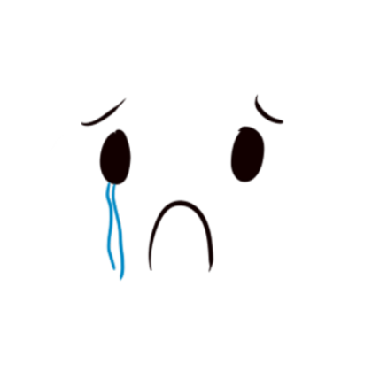 Upset face Roblox decal