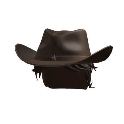 Messy Hair + Cowboy Hat
