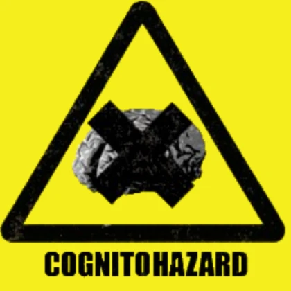 SCP - Cognitohazard Warning Label