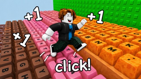 +1 Jump Keyboard Escape | Candy & Chocolate | Mainkan di Roblox