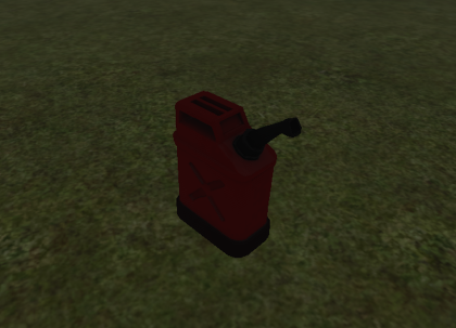 Low Poly: Fuel Canister preview 1