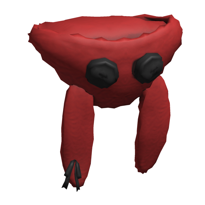 Cute Red Bunny Hood w Floppy Ears 3.0