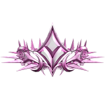 Light Pink Spiky Crown