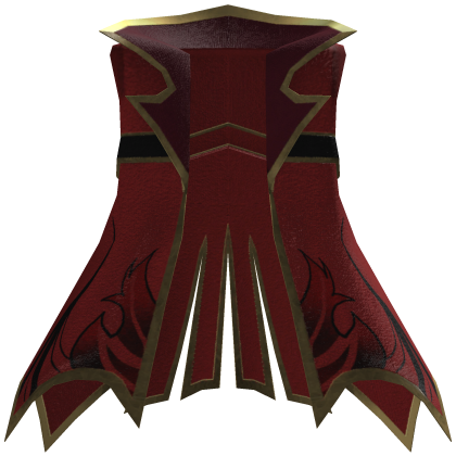 Royal Knight Coat - White Red