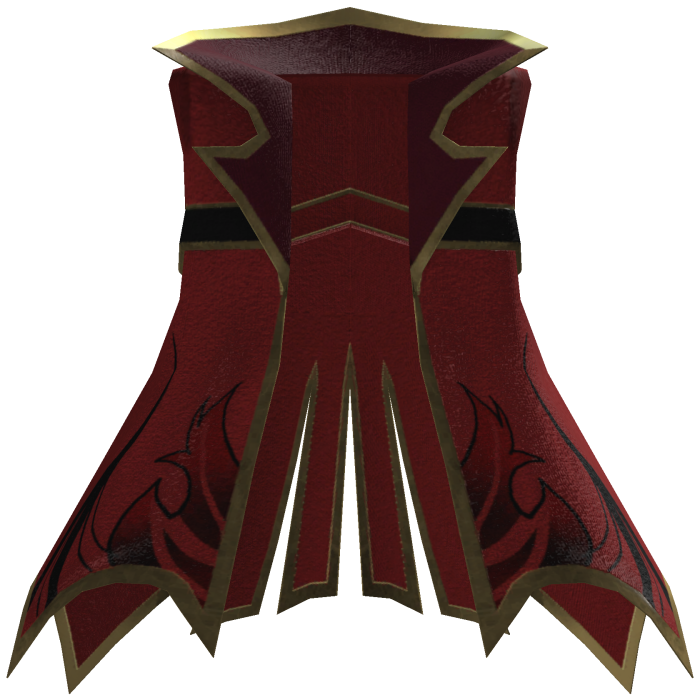 Royal Knight Coat - White Red