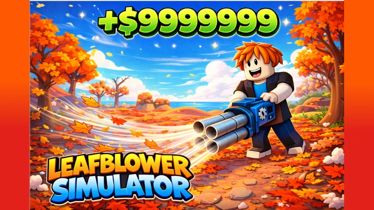 leafblowing sim - Leafblower Simulator script preview