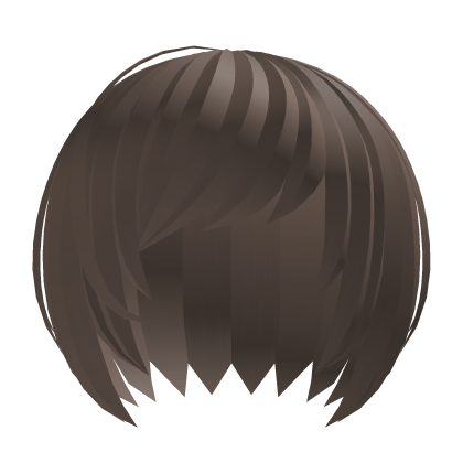 ៹ light brown shy choppy bob (つ﹏<) Roblox item