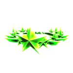 Toxic Spiky Star Crown