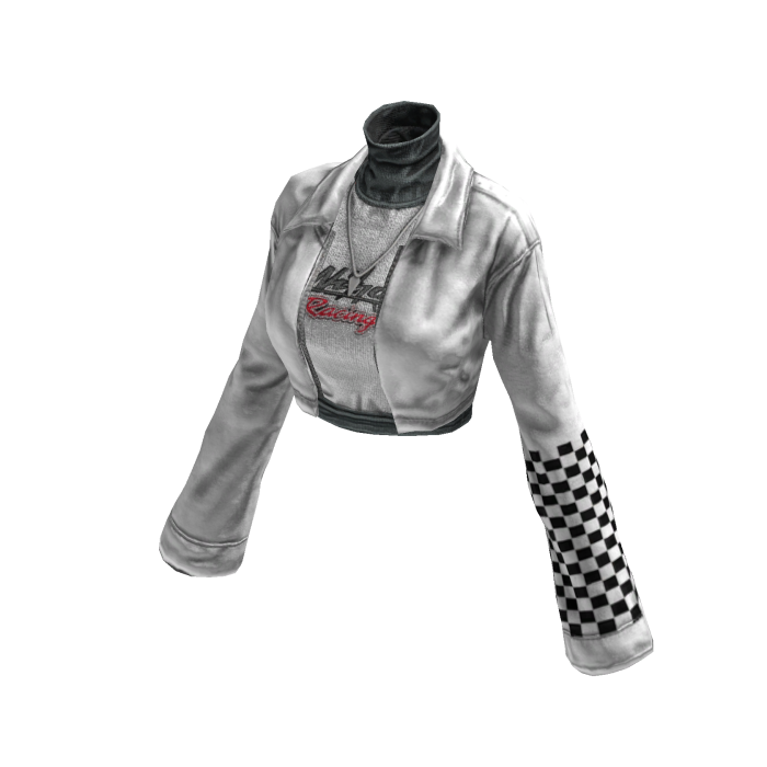 Bosozoku 暴走族 Aesthetic Jacket (White Slate G