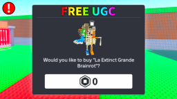Brainrot BEZPŁATNY UGC Obby
