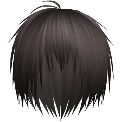 Brown Emo Vkei Messy Hair Roblox item