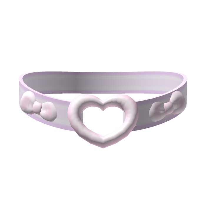 . ‿ ♡ soft little precious heart unicorn collar !