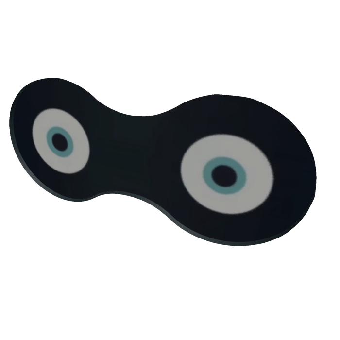 black eggs eye mask new