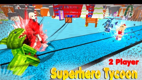 🦸 [UPDATED] 2 PLAYER SUPER HERO TYCOON! 🦸