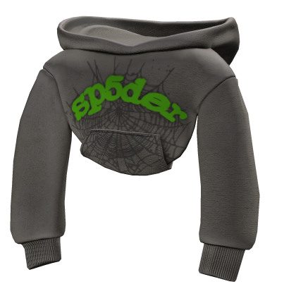 [3.0] Grey Sp5der Shoulder Hoodie
