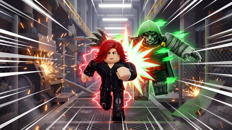 Superhero Battlegrounds on Roblox, screenshot 6