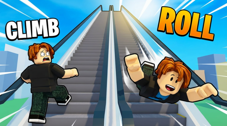 Climb & Roll Down Escalator screenshot 1