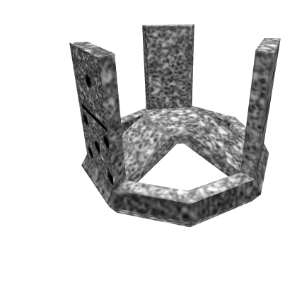 White Rhinestone Domino Crown