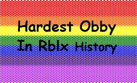 Hardest Obby In Roblox!