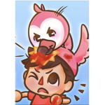 The chill and flamingo group