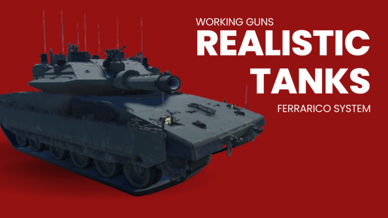 Realistic Tanks[Ferrarico System] screenshot 1