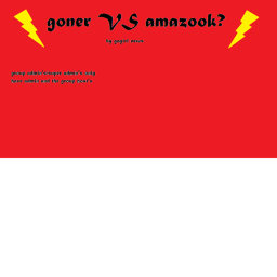 goner vs amazook?