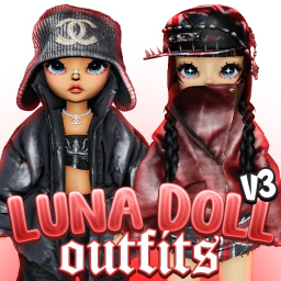 [V3] Luna Doll Girl Outfits
