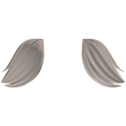 ♡ : big blonde kitty hair ear tufts extension Roblox item