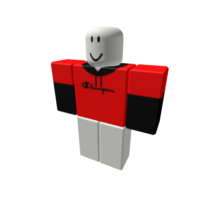 Black-red-champion-hoodie
