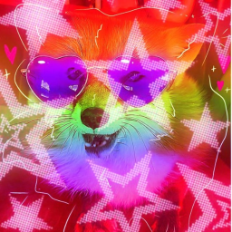 Rainbow fox tower 🦊🌈✨