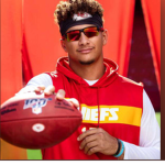 Patty the goat on the chiefs
